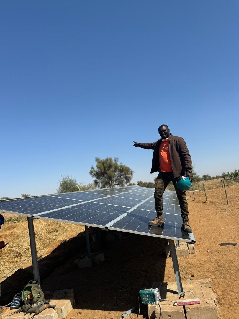 Mise en service centrale solaire — vue 3